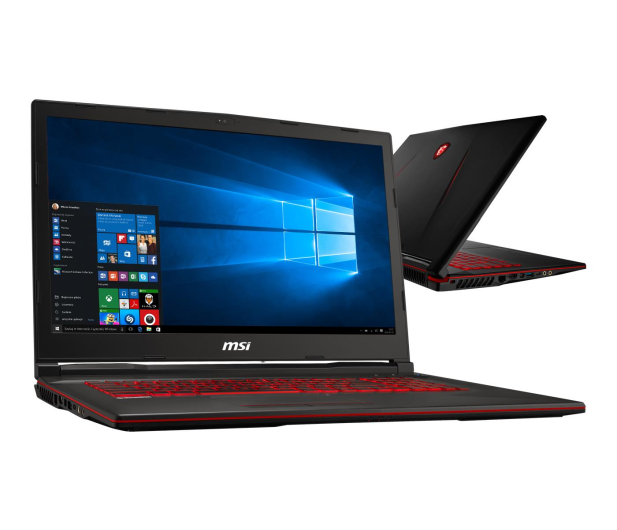 MSI GL73 i7-8750H/16GB/120+1TB/Win10X GTX1660Ti - 493258 - zdjęcie